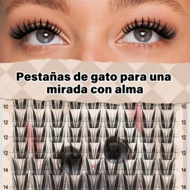 Cat Eye Extensión De Pestañas Jmsjms 8-18mm C Manga Lash                                                                                              