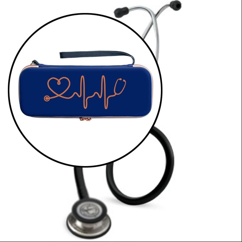 perfeclan Stethoscope Carrying Case Storage Box Portable, Wear Resistant, with
