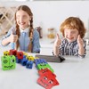 JJiaoLinin Face Changing Magic Cube Game,Wooden Face Changing Magic Cube