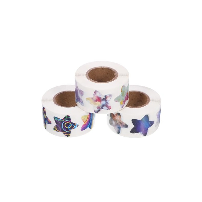 TEHAUX Pegatinas de Estrellas 1500 Piezas 2.5 cm Autoadhesivas –