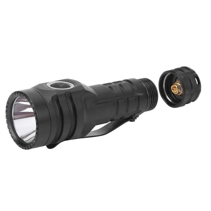 Rechargeable Flashlights Long Illuminating Distance 5 Level Adjustable DualSwitch USB