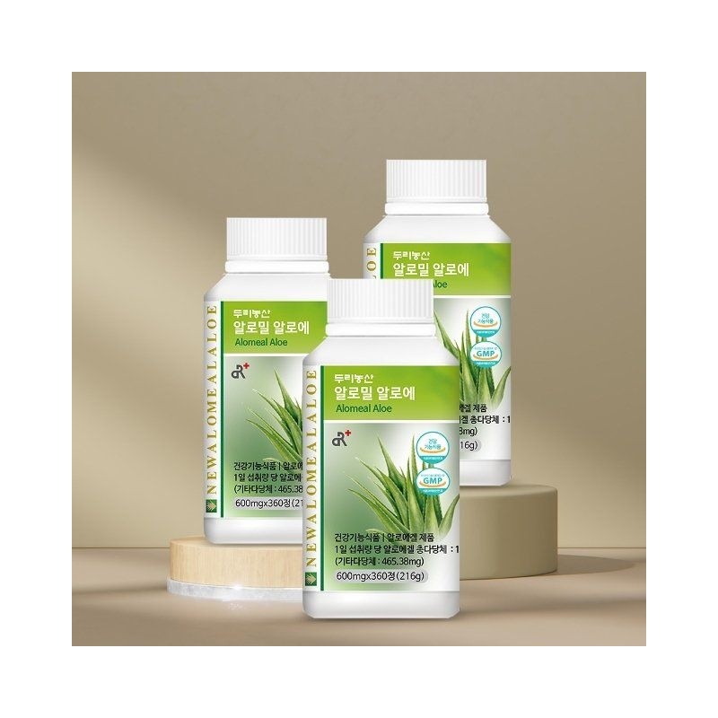두리농산 Allomil 360 tablets x 3 bottles None / 알로밀