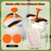 T Grip Golf Aid, 2Pcs Golf Grip Trainer Set, Anti-Slip