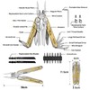 BIBURY Multitools, Multi Tool Foldable Pliers with Upgraded Scissors and