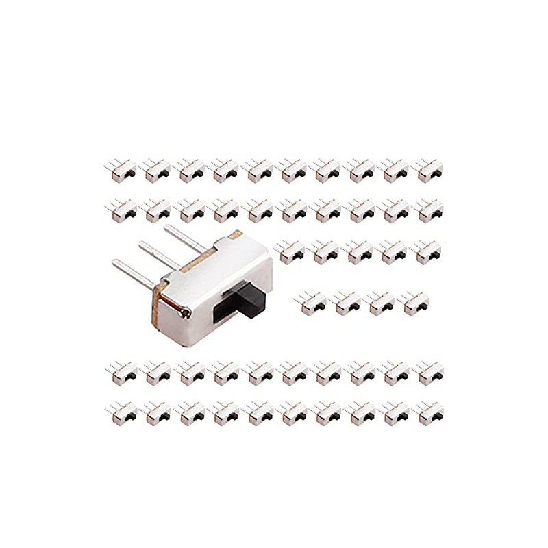 CLDIY Vertical Slide Switch High Knob 3 Pin 2 Position