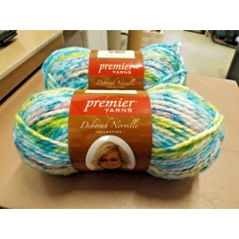 Premier Yarns Lot Of 2 Skeins Premier Yarns- Serenity Chunky Yarn - Spring