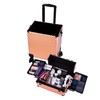 sheeroy 4 in 1 Rolling Makeup Case, Cosmetic Train Case