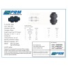 ERA Sch 80 PVC 1/2 Inch True Union Ball Check