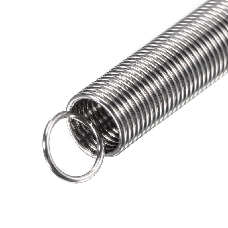 sourcing map Compression Spring,8mm OD,0.8mm Wire Size,102mm Extended Length,60mm Free