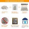 SVAAR 500PCS Non Insulated Butt Connectors 6-26 Gauge Butt Splice