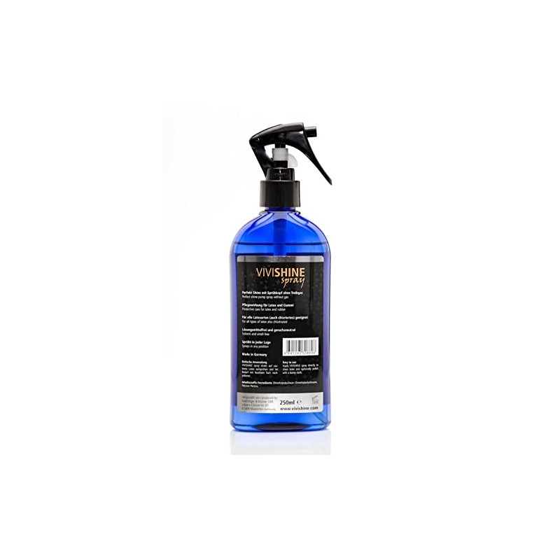 Vivishine Premium Spray 250ml Latex Shiner - for Latex Clothing