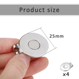4 pcs Golf Marker Hat Clip, Magnetic Golf Ball Marker Hat Clip Golf Ball Markers With Hat Clip Golfer Gifts Golf Sports Court Accssories Golf Marker Magnetic Clip,for Golf Bags Hats Belt Pocket etc
