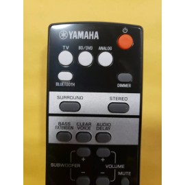 For Yamaha Original New Yamaha FSR73 Sound Bar Remote Control. Model:  ZP80760
