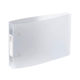 Viquel Bristol Index Folder with ID Labels 2 Rings A5 25 x 16.5 cm Colourless