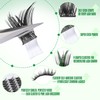 Self Adhesive Eyelash Clusters 168Pcs No Glue Lash Clusters Pre-glued