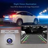 Pyle Car Rearview Backup Camera - Compact, Night Vision Illumination,