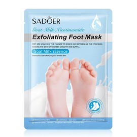 Goat milk nicotinamide, moisturizing foot facial mask. (Sheep milk nicotinamide foot facial mask 35g)
