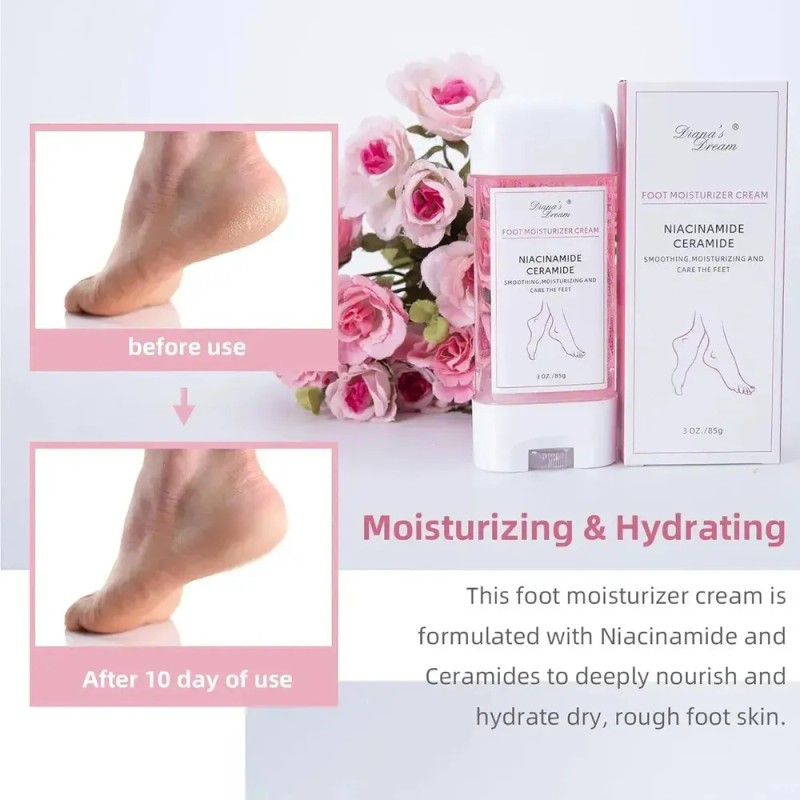 Crema Para Pies, Exfoliating Moisturizing Foot Ointment, ,