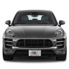 Fastasticdeals Metal Insert License Plate Frame Life is Good Smiling