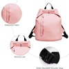 FAVORTALK Drawstring Backpack Dry-Wet Separation Drawstring Bags Waterproof Drawstring Gym