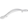 Elements 3108PC Gatsby Collection 5.25 Inch Round Footed Cabinet Pull,
