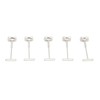 Agatige 100Pcs Replacement Steel Needles, Leveler Replaceable Pin T-Pins Reusable