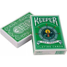 Ellusionist 1 Deck New Ellusionist SEA GREEN Keeper Playing Cards Rare OOP Belgium Edition