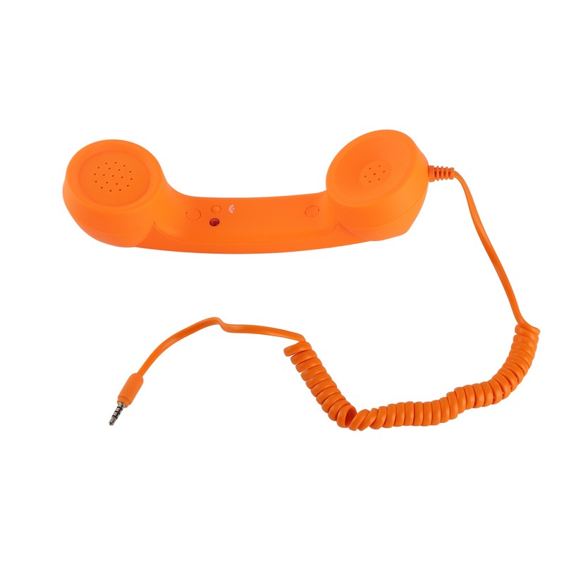 Cell Phone Handset USB C Radiation Proof Vintage Phone Handset