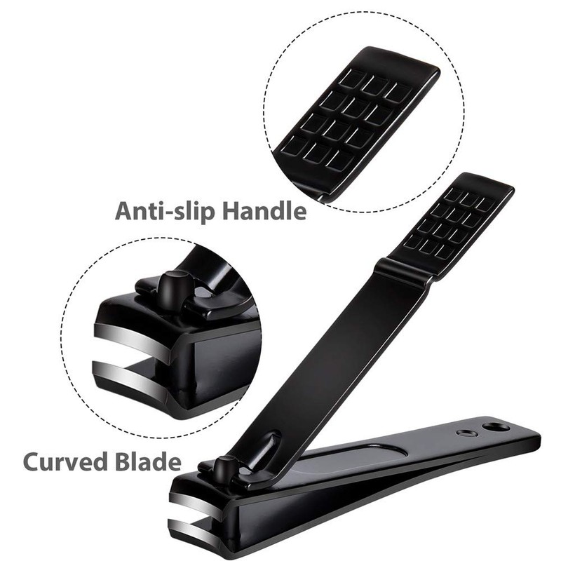 Nail Clippers Set, Sharp Stainless Steel Fingernail Clipper & Toenail