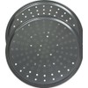 Set of 2 Carbon Steel Non-Stick Pizza Crisper Trays