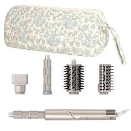 Shark Flex Style Travel case for Dyson Hair Dryer airwrap, Quilted Floral Hair Tools Travel Bag Organizer Accessories Holder, Curling Iron Carrying case for Shark Dyson Revlon