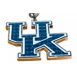 Game Day Outfitters Kentucky Wildcats Crystal Logo Keychain-Metal Key Ring by Game Day-New