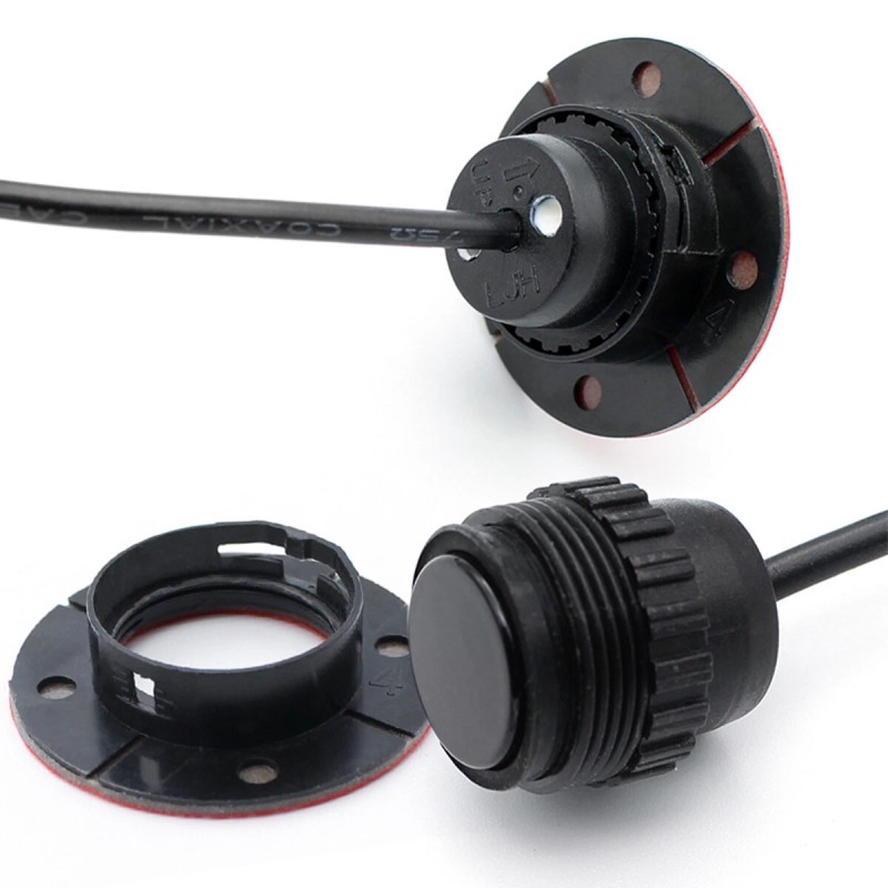 BCSMMCAR Car Parking Sensors 4PCS Adjustable 16mm Flat Sensors Reverse