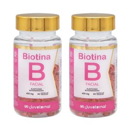 Cpsulas Faciales de Biotina 2x1 90 cpsulas cu Twist-Off Nutre, Hidrata y Fortalece tu Piel                                                            