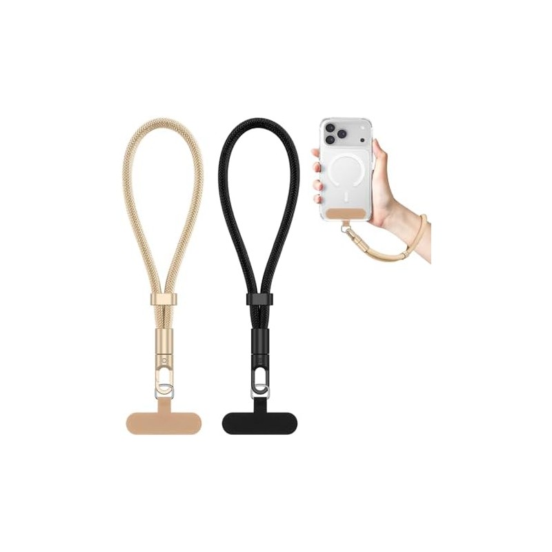 2 Piezas Correa para Celular Muñeca Ajustable, Strap para Celular,