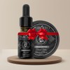 PUROLEO Unscented Beard Balm & Beard Oil Combo Pack -