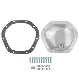 ANTUKO Differential Cover Kit 10 Bolt Polished Aluminum Replacement for F-1-5-0 1966-1979 a 44