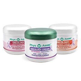 PhysAssist - Oncology Skin creams (Finest Products) for face, body & feet, deep soothing, ultra moisturizing. -3 (4 oz jar)