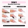 Beetles HEMA-Free Hard Gel Set-Dewy Breeze 0.5 oz Mini Size