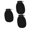 Healeved 3pcs Bath Shower Scrubber Exfoliating Body Scrub Remover Glove