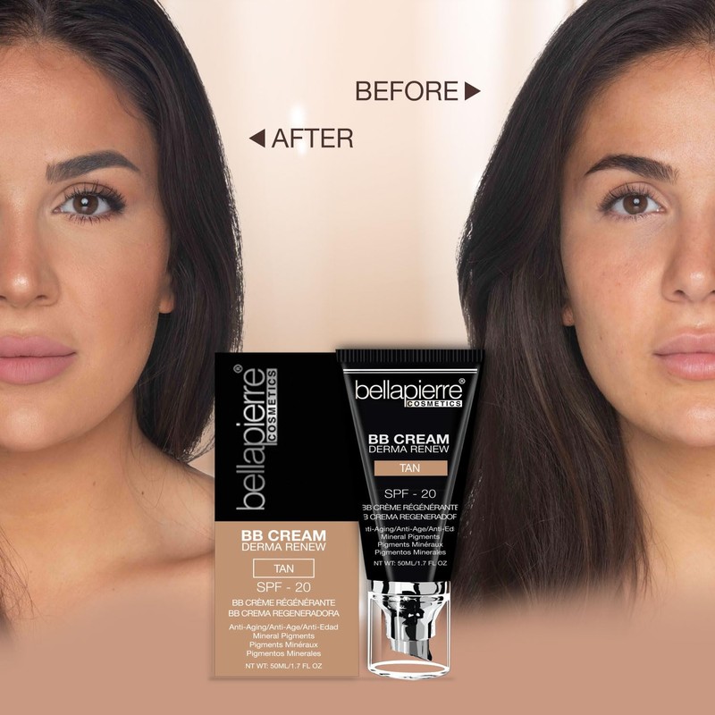 bellapierre BB Cream SPF 20 | Concealer, Foundation, & Moisturizer