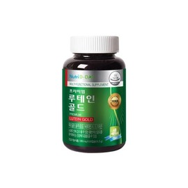 J&M Nutri D Day Premium Lutein Gold 350mg x 90 capsules 1 unit / 뉴트리디데이 프리미엄 루테인 골드 350mg x 90캡슐 1개