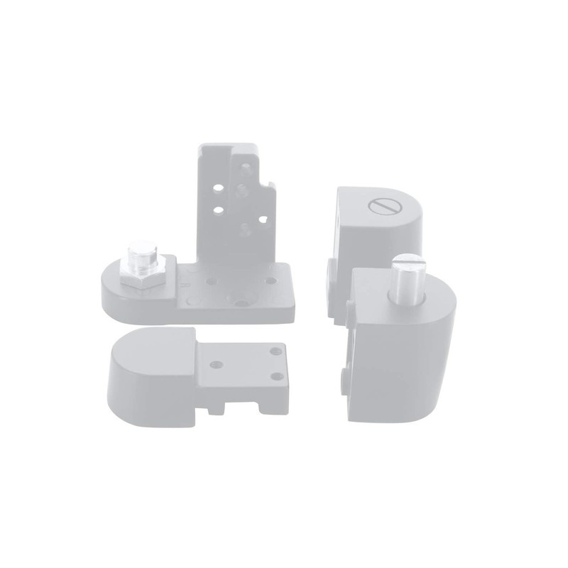 CRL Aluminum Offset Right Hand 0P70 Series Pivot Set by