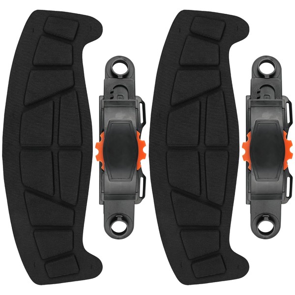 2 Pack Ratchet and 2 Pack Sweatband Replacement for GREEN