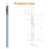 Juasky 60pcs Pre Wired Led 5mm，12v Pre Wired Led Diode