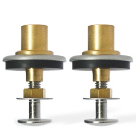 Toilet Tank To Bowl Bolts Mounting Hardware Heavy Duty 2-Piece Dual Flush Toilets Replacement Parts TS810DV3 Fit for TOTO AQUIA ST412 / ST416 / ST464