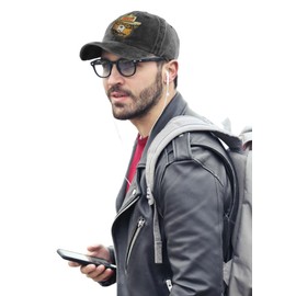 ALLNTRENDS Smokey Bear Hat Pigment Washed US Forest Service Cotton Baseball Cap (Gray)