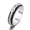 LYTTMAB S925 Sterling Silver Ouroboros Snake Spinner Ring for Anxiety