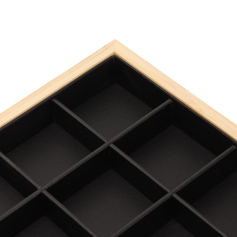 Jewelry Storage Display Trays Multipurpose 24 Grids Jewelry Tray for