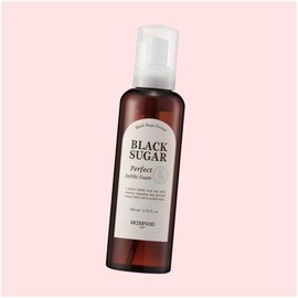 Skinfood NEW Black Sugar Perfect Bubble Foam 200ml 3984774 / 스킨푸드 NEW 블랙슈가 퍼펙트 버블 폼 200ml 3984774